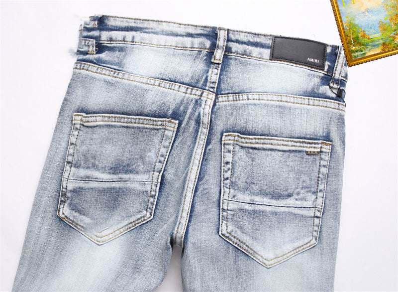 Men's Amiri Fashionable Casual Jeans Pants Size 29-38