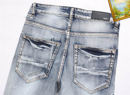 Men's Amiri Fashionable Casual Jeans Pants Size 29-38