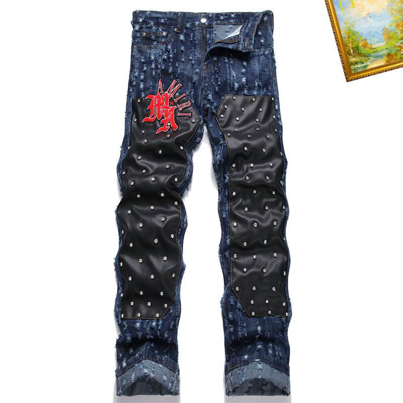 Men's Amiri Fashionable Casual Jeans Pants Size 29-38