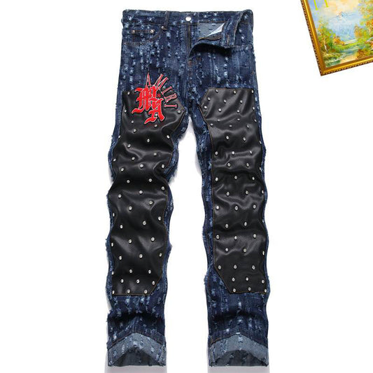 Men's Amiri Fashionable Casual Jeans Pants Size 29-38