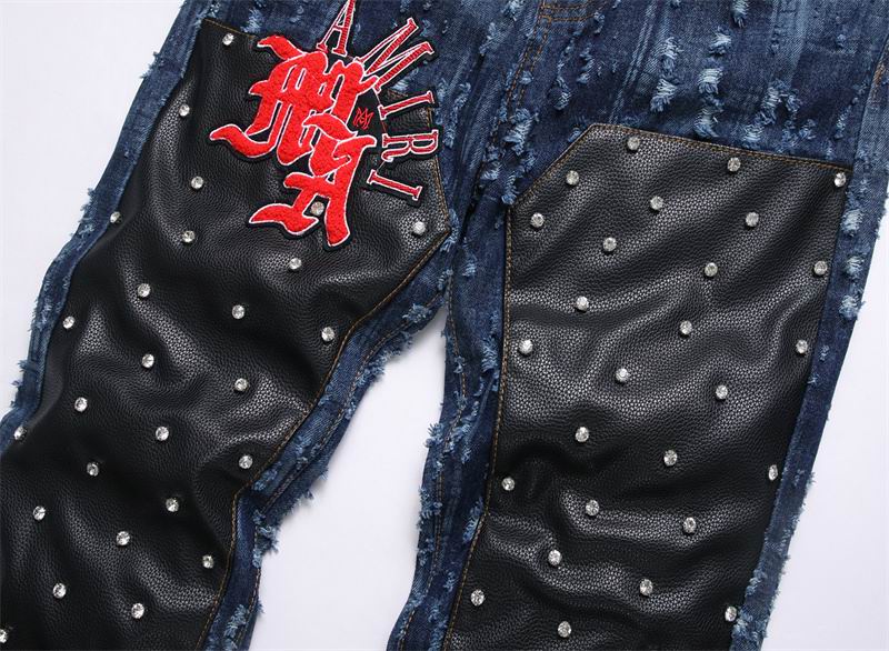 Men's Amiri Fashionable Casual Jeans Pants Size 29-38