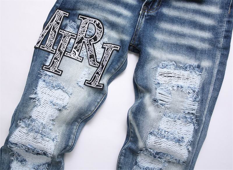 Men's Amiri Fashionable Casual Jeans Pants Size 29-38