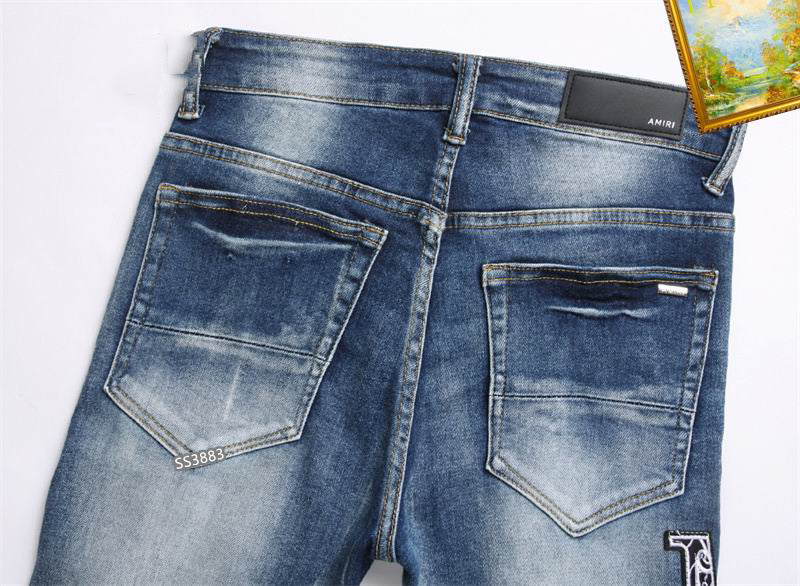 Men's Amiri Fashionable Casual Jeans Pants Size 29-38