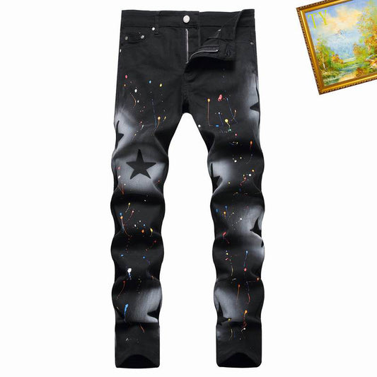 Men's Amiri Fashionable Casual Jeans Pants Size 29-38