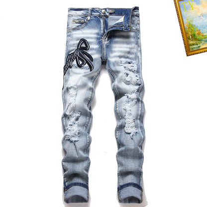 Men's Amiri Fashionable Casual Jeans Pants Size 29-38