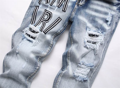 Men's Amiri Fashionable Casual Jeans Pants Size 29-38