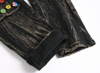 Men's Amiri Fashionable Casual Jeans Pants Size 29-38