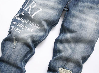 Men's Amiri Fashionable Casual Jeans Pants Size 29-38
