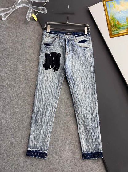 Men's Amiri Fashionable Casual Jeans Pants Size 29-38