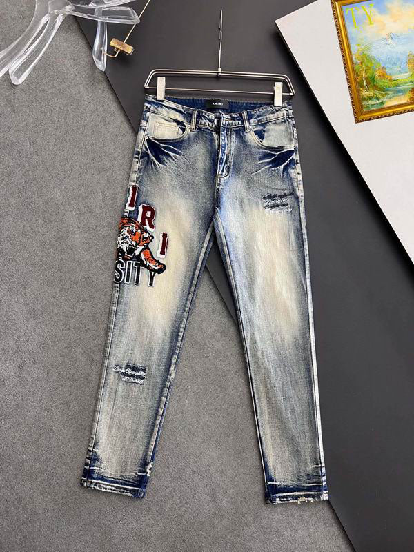 Men's Amiri Fashionable Casual Jeans Pants Size 29-38