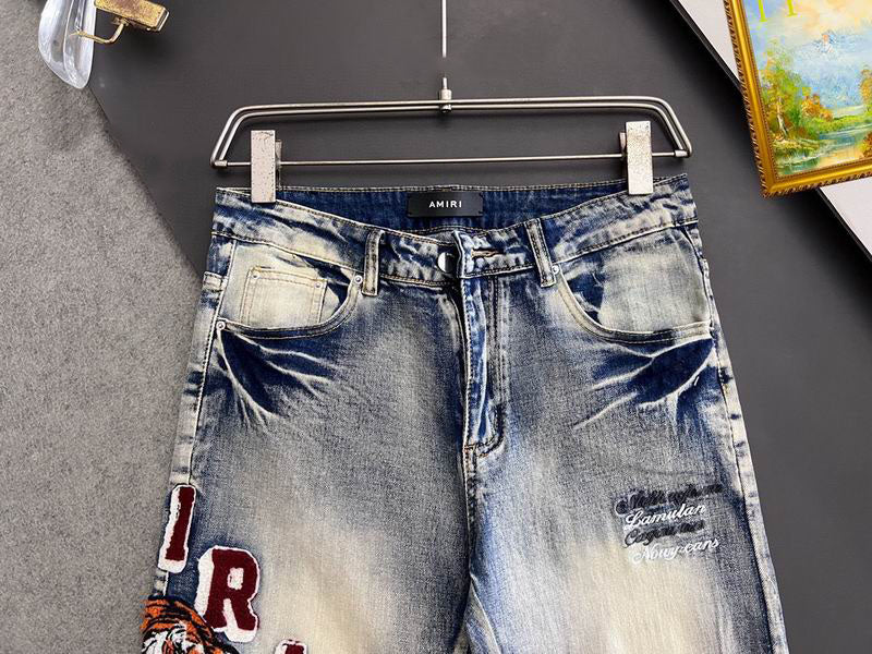 Men's Amiri Fashionable Casual Jeans Pants Size 29-38