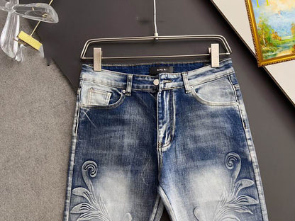 Men's Amiri Fashionable Casual Jeans Pants Size 29-38