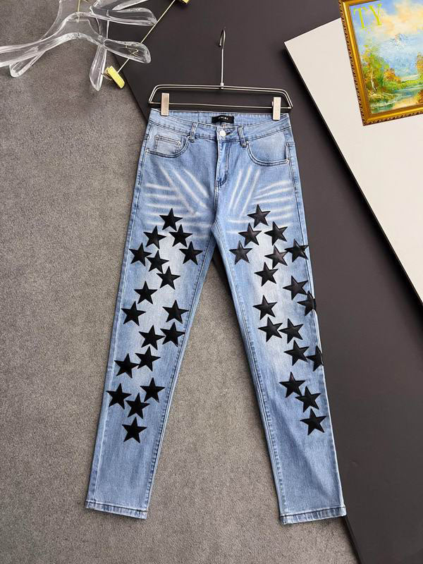 Men's Amiri Fashionable Casual Jeans Pants Size 29-38