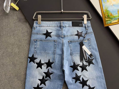 Men's Amiri Fashionable Casual Jeans Pants Size 29-38