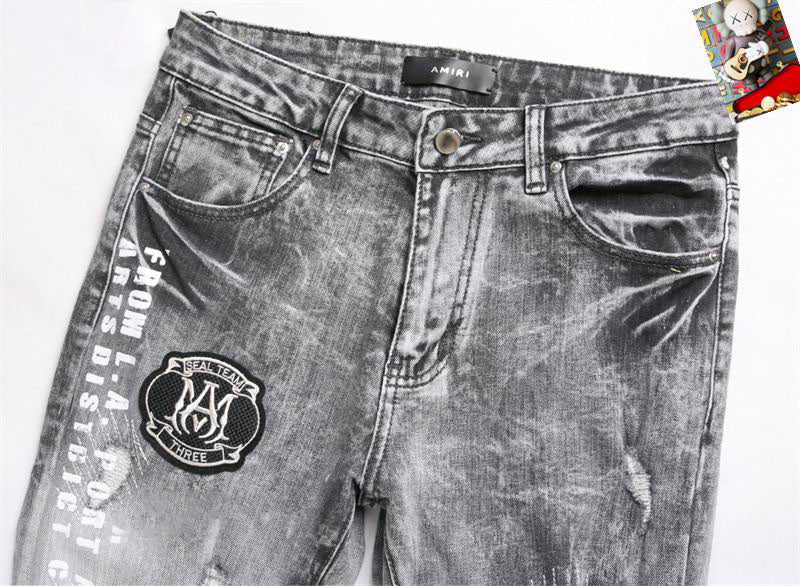 Men's Amiri Fashionable Casual Jeans Pants Size 29-38