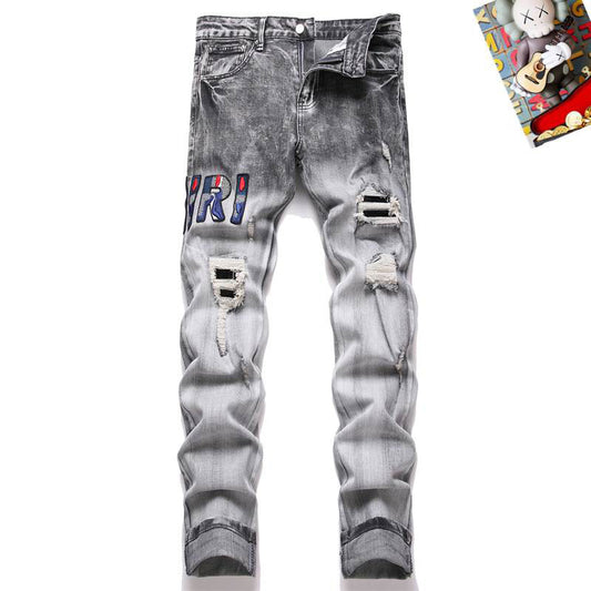 Men's Amiri Fashionable Casual Jeans Pants Size 29-38