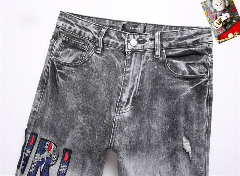 Men's Amiri Fashionable Casual Jeans Pants Size 29-38