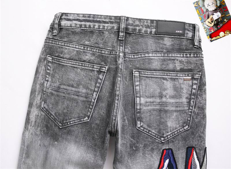 Men's Amiri Fashionable Casual Jeans Pants Size 29-38