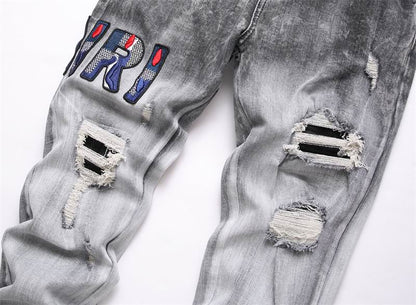 Men's Amiri Fashionable Casual Jeans Pants Size 29-38