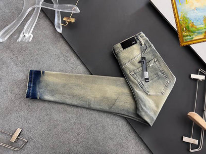 Men's Amiri Fashionable Casual Jeans Pants Size 29-38