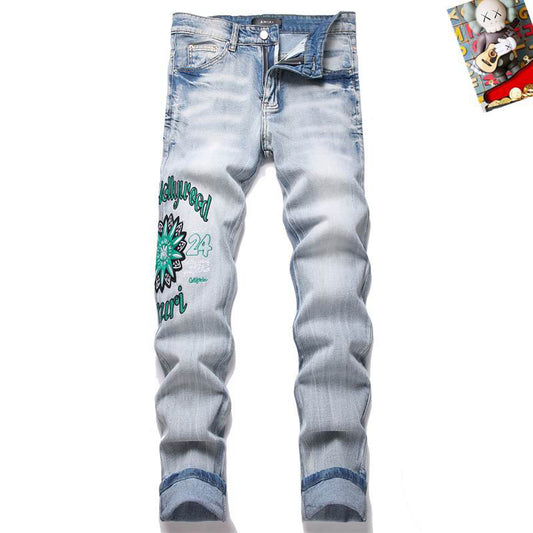 Men's Amiri Fashionable Casual Jeans Pants Size 29-38