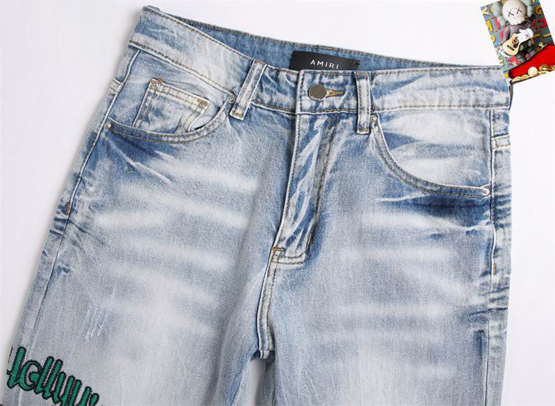 Men's Amiri Fashionable Casual Jeans Pants Size 29-38