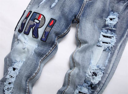 Men's Amiri Fashionable Casual Jeans Pants Size 29-38