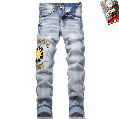 Men's Amiri Fashionable Casual Jeans Pants Size 29-38