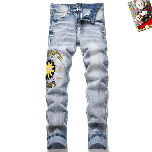 Men's Amiri Fashionable Casual Jeans Pants Size 29-38