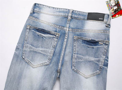 Men's Amiri Fashionable Casual Jeans Pants Size 29-38