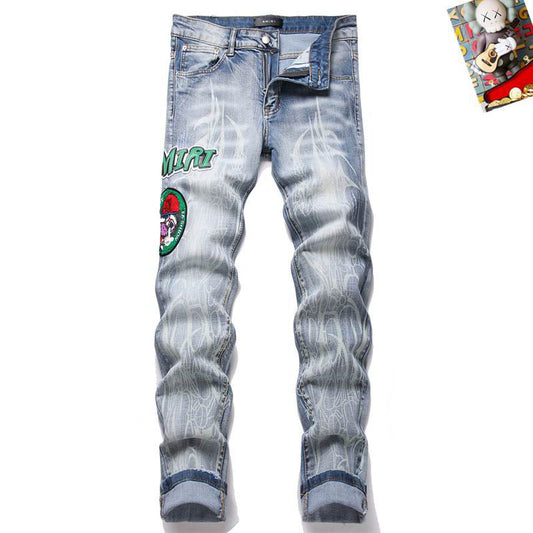 Men's Amiri Fashionable Casual Jeans Pants Size 29-38