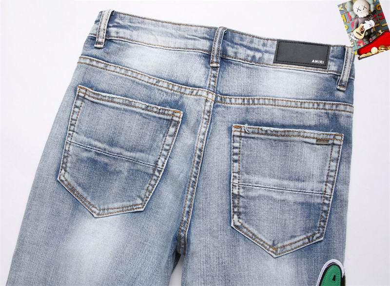 Men's Amiri Fashionable Casual Jeans Pants Size 29-38