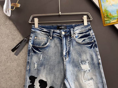Men's Amiri Fashionable Casual Jeans Pants Size 29-38
