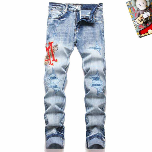 Men's Amiri Fashionable Casual Jeans Pants Size 29-38