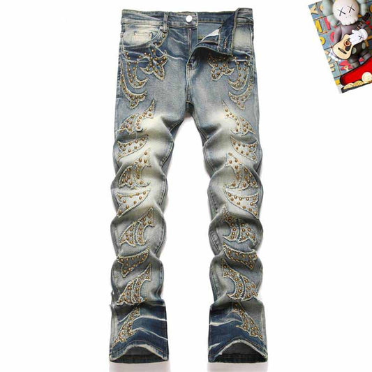 Men's Amiri Fashionable Casual Jeans Pants Size 29-38