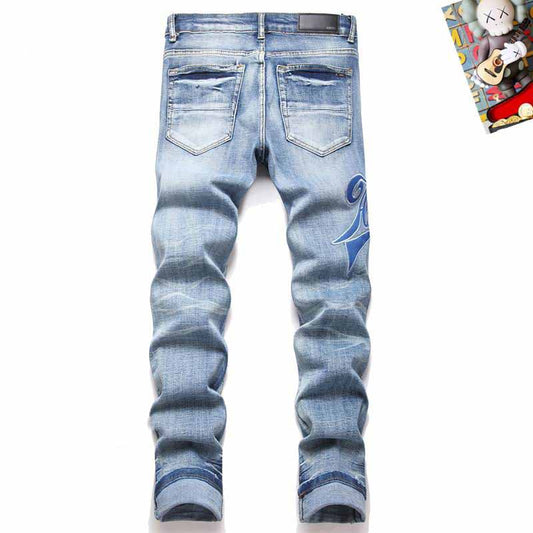 Men's Amiri Fashionable Casual Jeans Pants Size 29-38