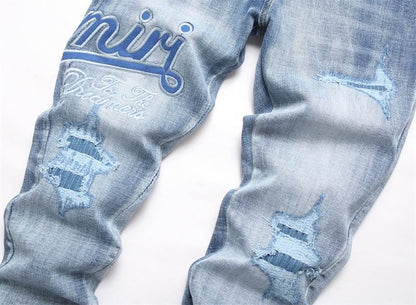 Men's Amiri Fashionable Casual Jeans Pants Size 29-38