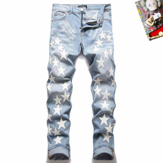 Men's Amiri Fashionable Casual Jeans Pants Size 29-38