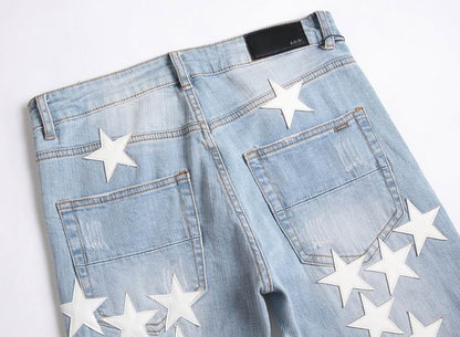 Men's Amiri Fashionable Casual Jeans Pants Size 29-38