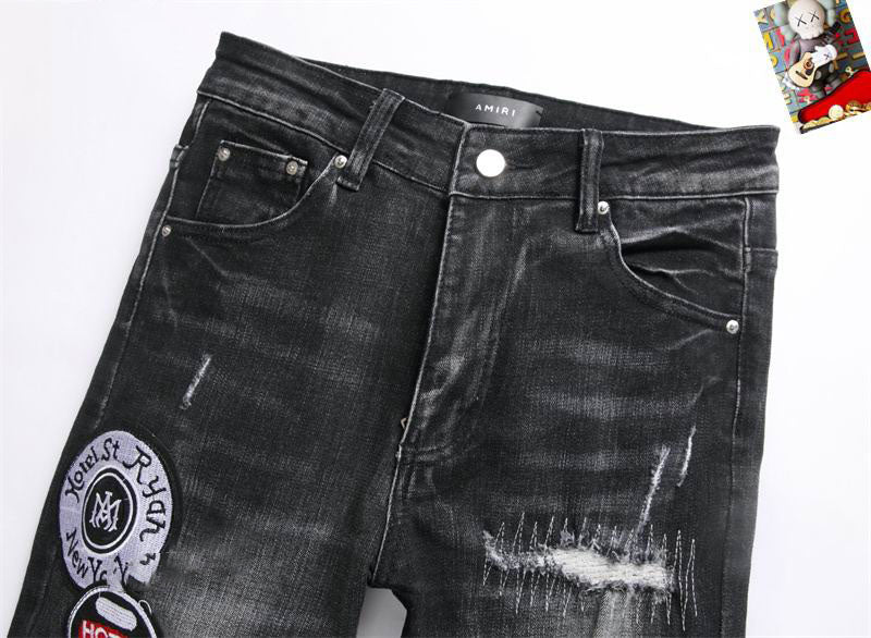 Men's Amiri Fashionable Casual Jeans Pants Size 29-38