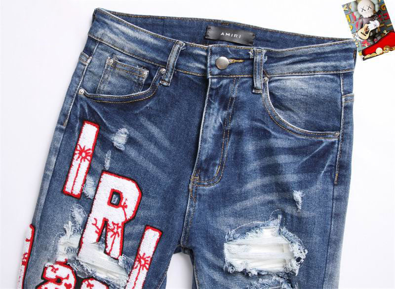 Men's Amiri Fashionable Casual Jeans Pants Size 29-38
