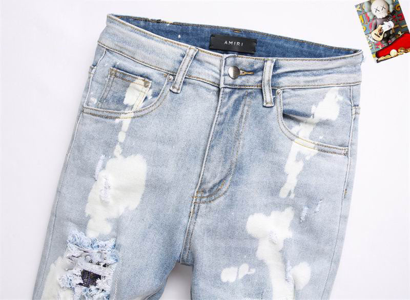 Men's Amiri Fashionable Casual Jeans Pants Size 29-38