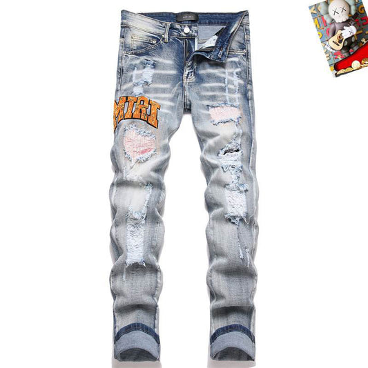Men's Amiri Fashionable Casual Jeans Pants Size 29-38