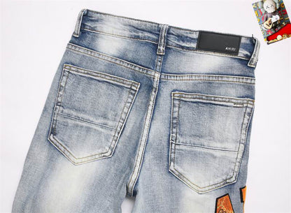 Men's Amiri Fashionable Casual Jeans Pants Size 29-38