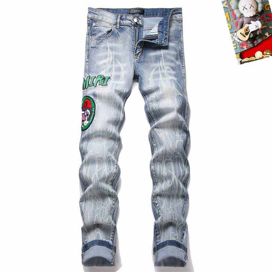 Men's Amiri Fashionable Casual Jeans Pants Size 29-38