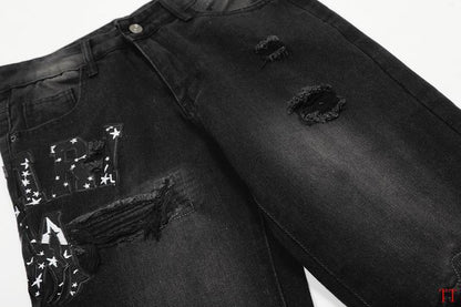 Men's Amiri Fashionable Casual Jeans Pants Size 30-36
