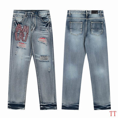 Men's Amiri Fashionable Casual Jeans Pants Size 30-36