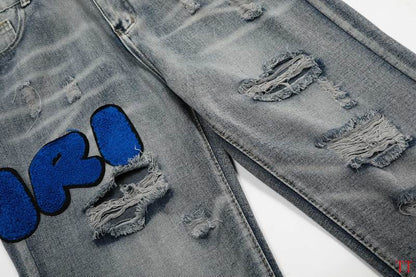 Men's Amiri Fashionable Casual Jeans Pants Size 30-36