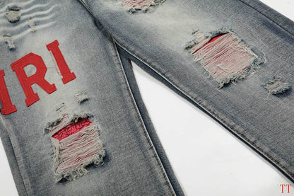 Men's Amiri Fashionable Casual Jeans Pants Size 30-36