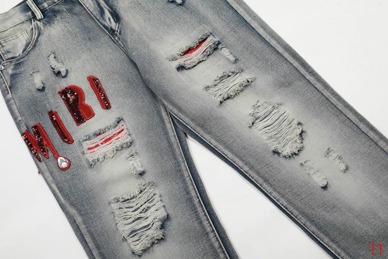 Men's Amiri Fashionable Casual Jeans Pants Size 30-36